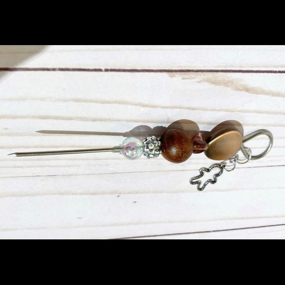 6” Cookie Scribe Copper Crystal Vinyl Fondant Tool - Picture 3 of 4